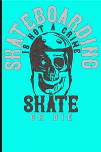 Skateboarding Is Not A Crime Skate Or Die