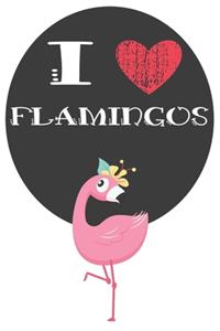 I Heart Flamingos