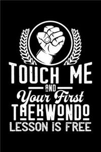 Touch me - first Taekwondo lesson free