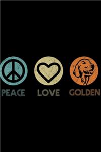 Peace Love Golden