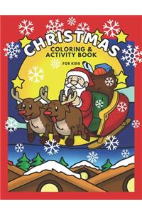 Christmas Activity Book for Kids