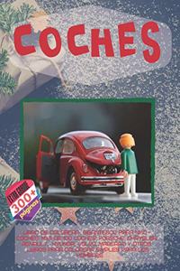 Libro de colorear gigantesco para niño - Coches. Más de 100 coches