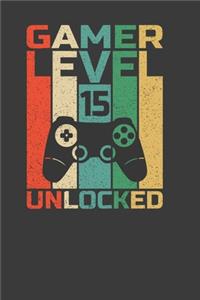 Gamer Level 15 Unlocked