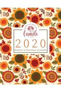 2020 Planner Weekly & Monthly Planner - Creating A Life Worth Living Camile Planners
