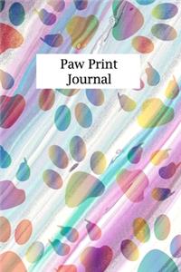 Paw Print Journal