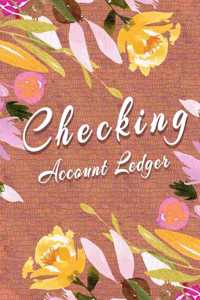 Checking Account Ledger