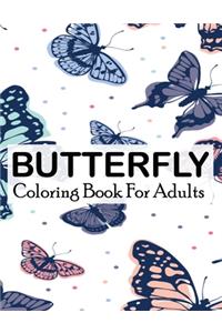 Butterfly Coloring Book for Adults