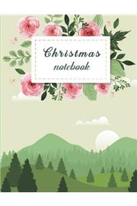 Christmas notebook