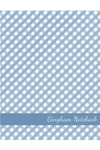Gingham Notebook