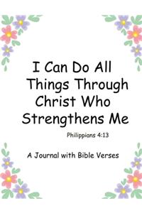 Journal with Bible Verses