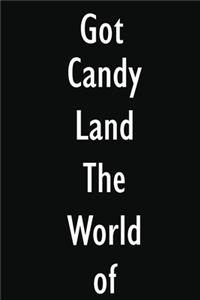 Got Candy Land The World of Sweets Game?