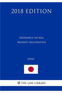 Ordinance on Real Property Registration (Japan) (2018 Edition)