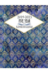 2019-2023 Five Year Planner And Calendar