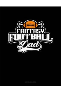 Fantasy Football Dad: Unruled Composition Book