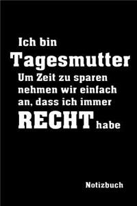 Ich Bin Tagesmutter Notizbuch