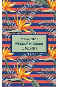 18 Month Weekly Planner 2019 - 2020