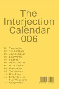 Interjection Calendar 006