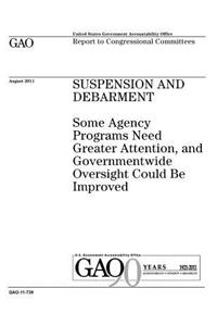 Suspension and debarment