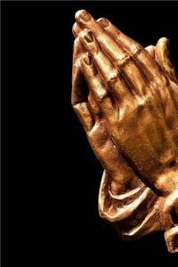 Bronze Praying Hands Journal