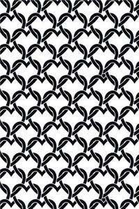 Journal Notebook Chained Hearts Pattern 10