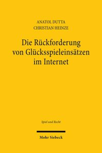 Die Rückforderung von Glücksspieleinsätzen im Internet
