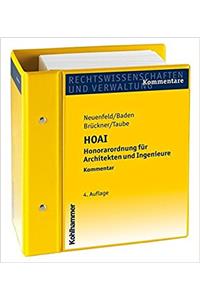 Honorarordnung Fur Architekten Und Ingenieure - Hoai