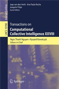 Transactions on Computational Collective Intelligence XXVIII