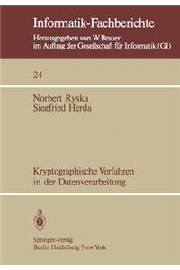 Kryptographische Verfahren in der Datenverarbeitung