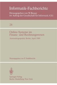 Online-Systeme Im Finanz- Und Rechnungswesen