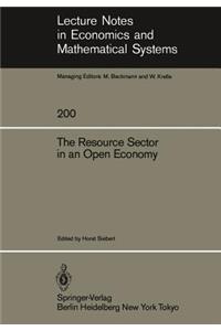 Resource Sector in an Open Economy