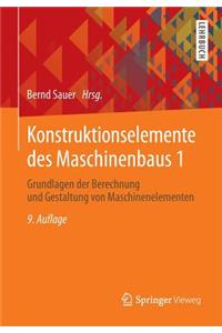 Konstruktionselemente Des Maschinenbaus 1