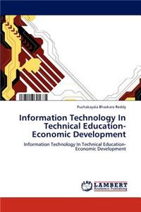 Information Technology In Technical Education-Economic Development