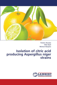 Isolation of citric acid producing Aspergillus niger strains