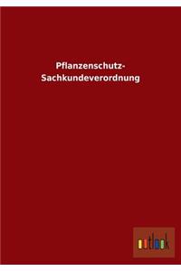 Pflanzenschutz- Sachkundeverordnung
