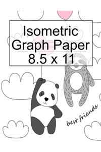 Isometric Graph Paper 8.5 x 11
