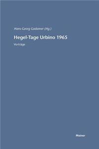 Hegel-Tage Urbino 1965