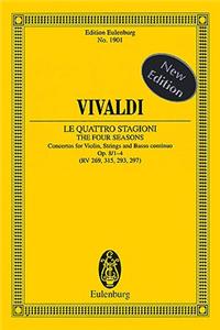 The Four Seasons, Op. 8, Nos. 1-4: Concertos for Violin, Strings, Basso Continuo