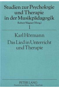 Das Lied in Unterricht Und Therapie
