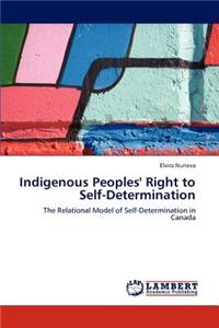 Indigenous Peoples' Right to Self-Determination