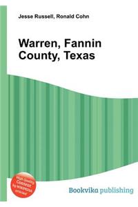 Warren, Fannin County, Texas