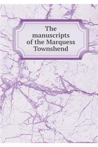 The Manuscripts of the Marquess Townshend