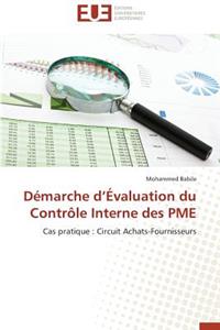 Démarche D Évaluation Du Contrôle Interne Des Pme