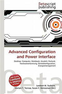 Advanced Configuration and Power Interface