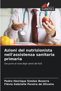 Azioni del nutrizionista nell'assistenza sanitaria primaria