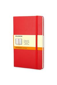 Moleskine Pocket Ruled Hardcover Notebook Scarlet Red