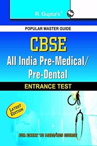 CBSE: All India Pre-Medical/Pre-Dental Entrance Exam Guide