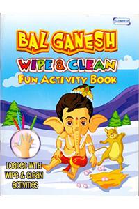 Bal Ganesh Wipe & Clean Fun Activity Book