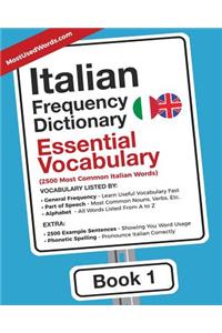 Italian Frequency Dictionary - Essential Vocabulary