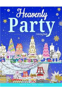 Heavenly Party Coloring book