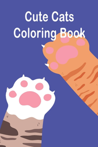 cute cats coloring book